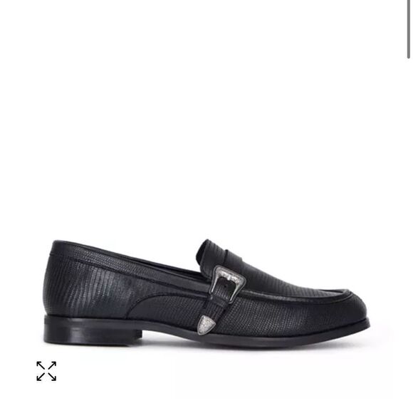 $515 The Kooples Men’s Leather Loafer NIB size 44 - Picture 1 of 11